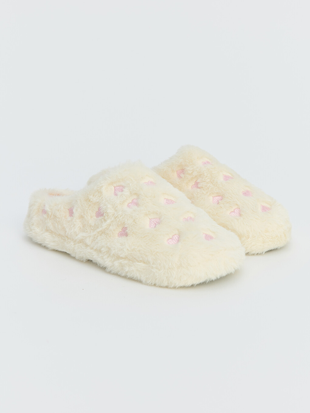 Embroidery Detailed Girls' Home Shoes