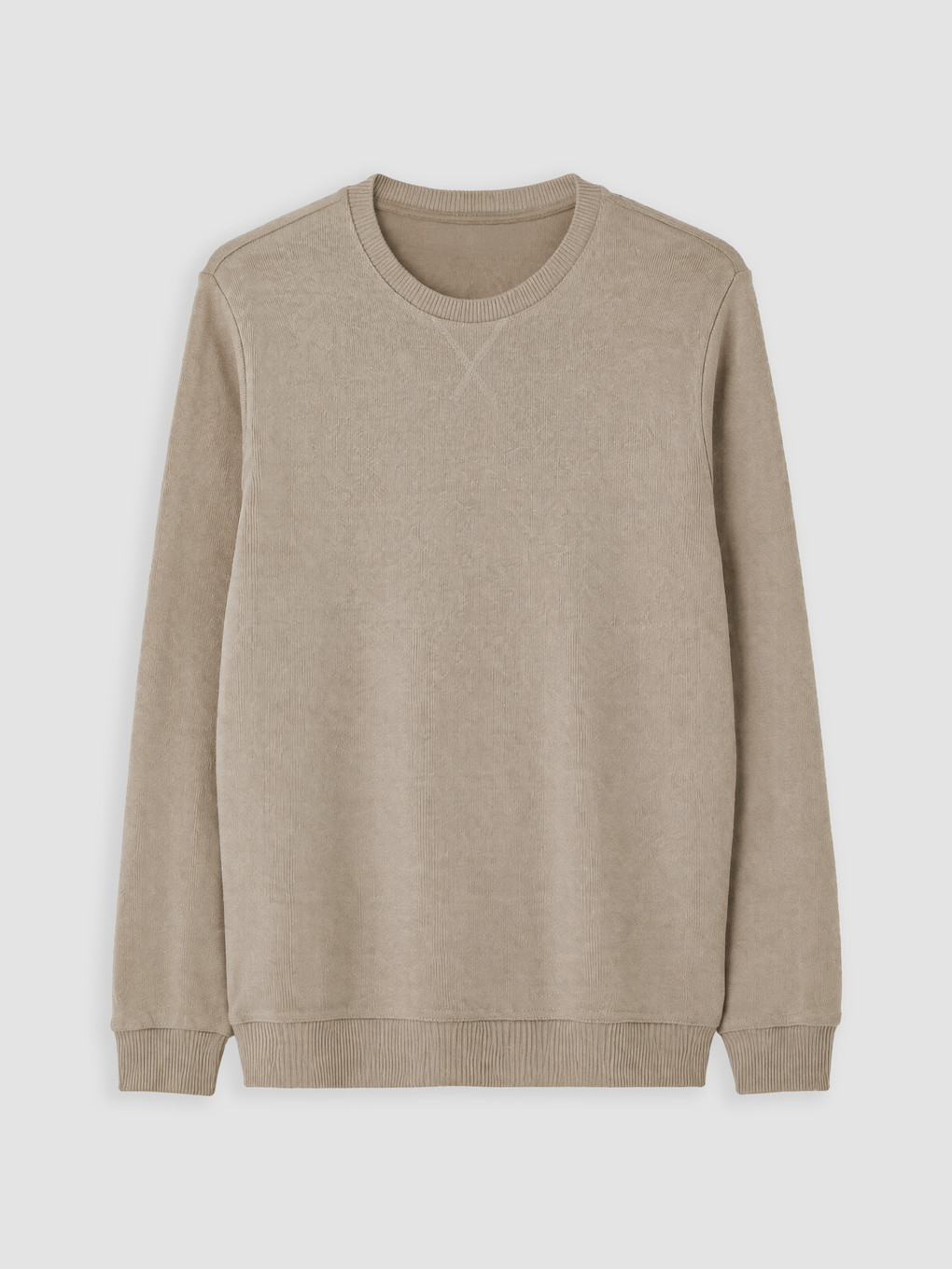 Sweatshirt Mit Rundhalsausschnitt Für Herren-1