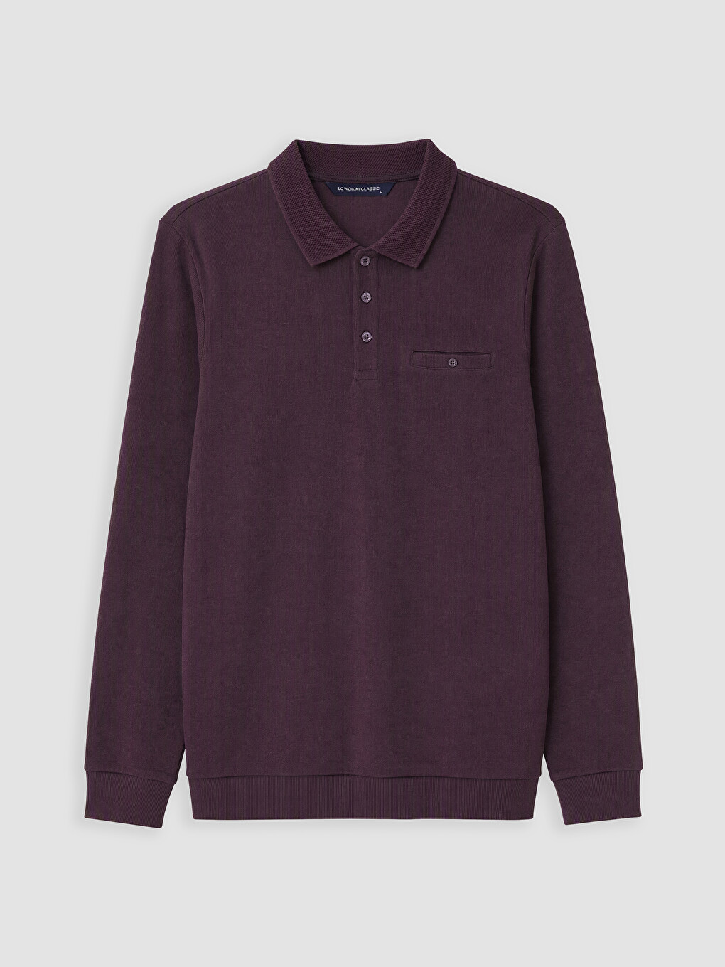 Man Plum Sweatshirt-3