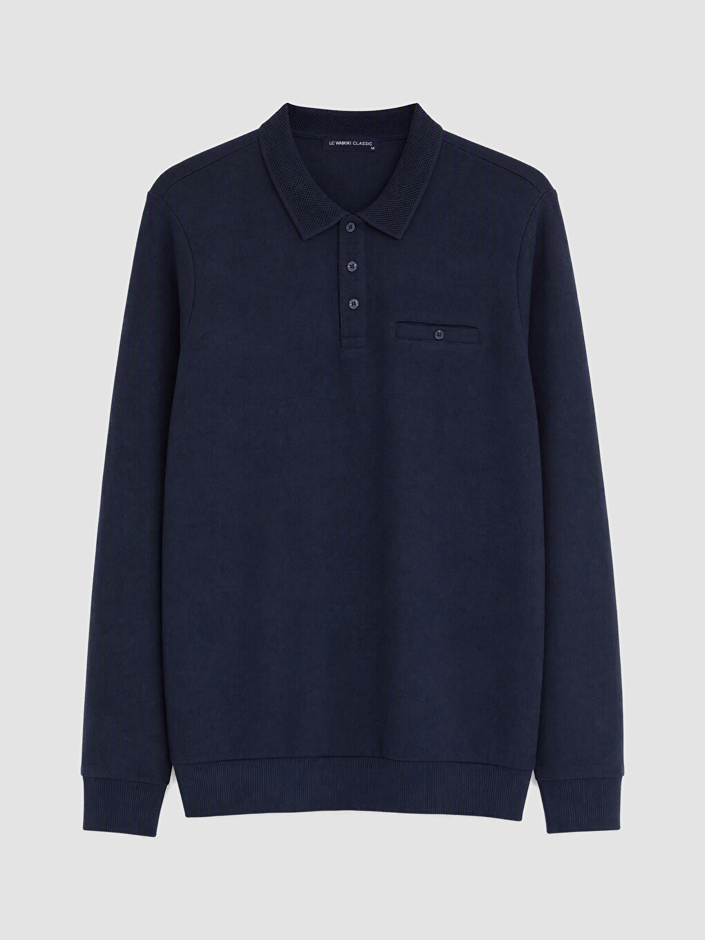 Man Navy Sweatshirt-3