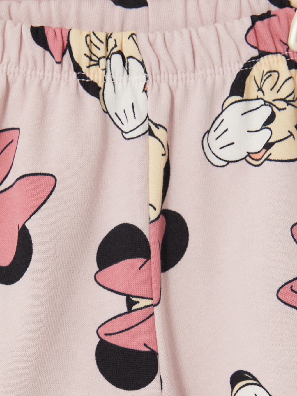 Pembe Minnie Mouse Kız Bebek Eşofman Takım-6