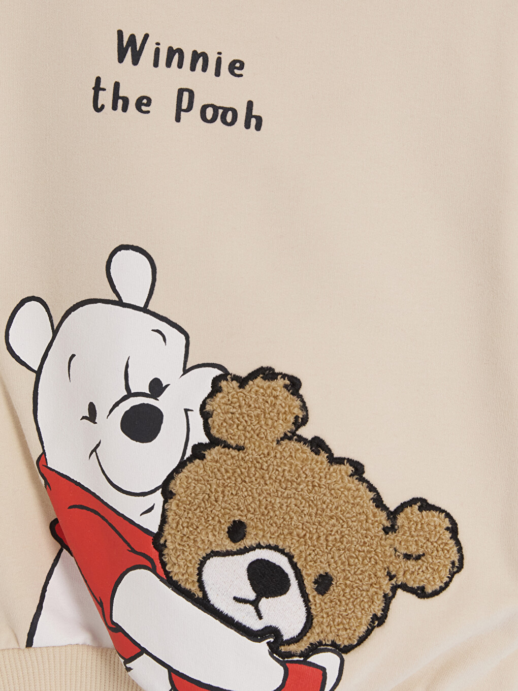 Bej Winnie The Pooh Erkek Bebek Takım-2