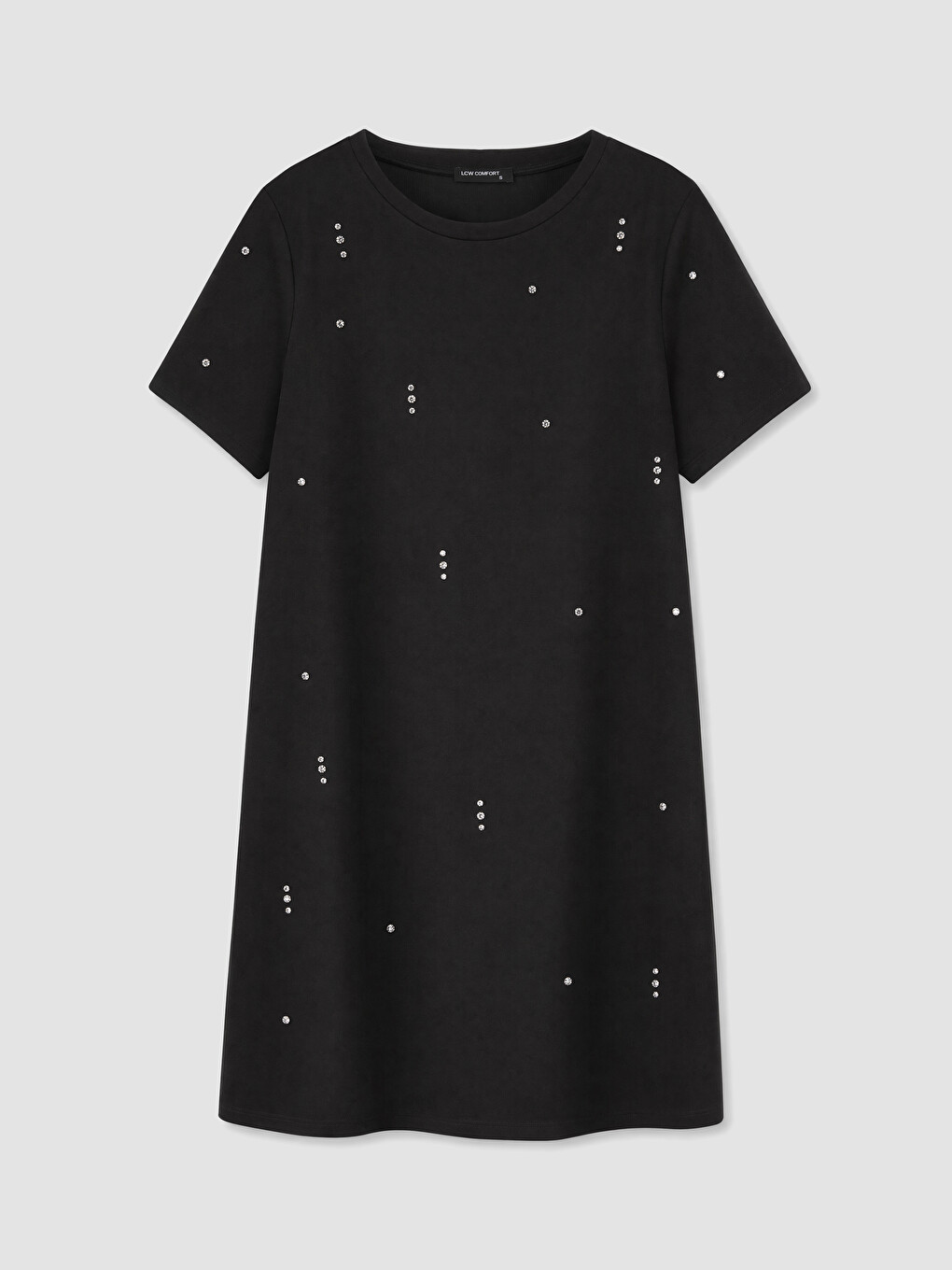 Woman Black Dress-3