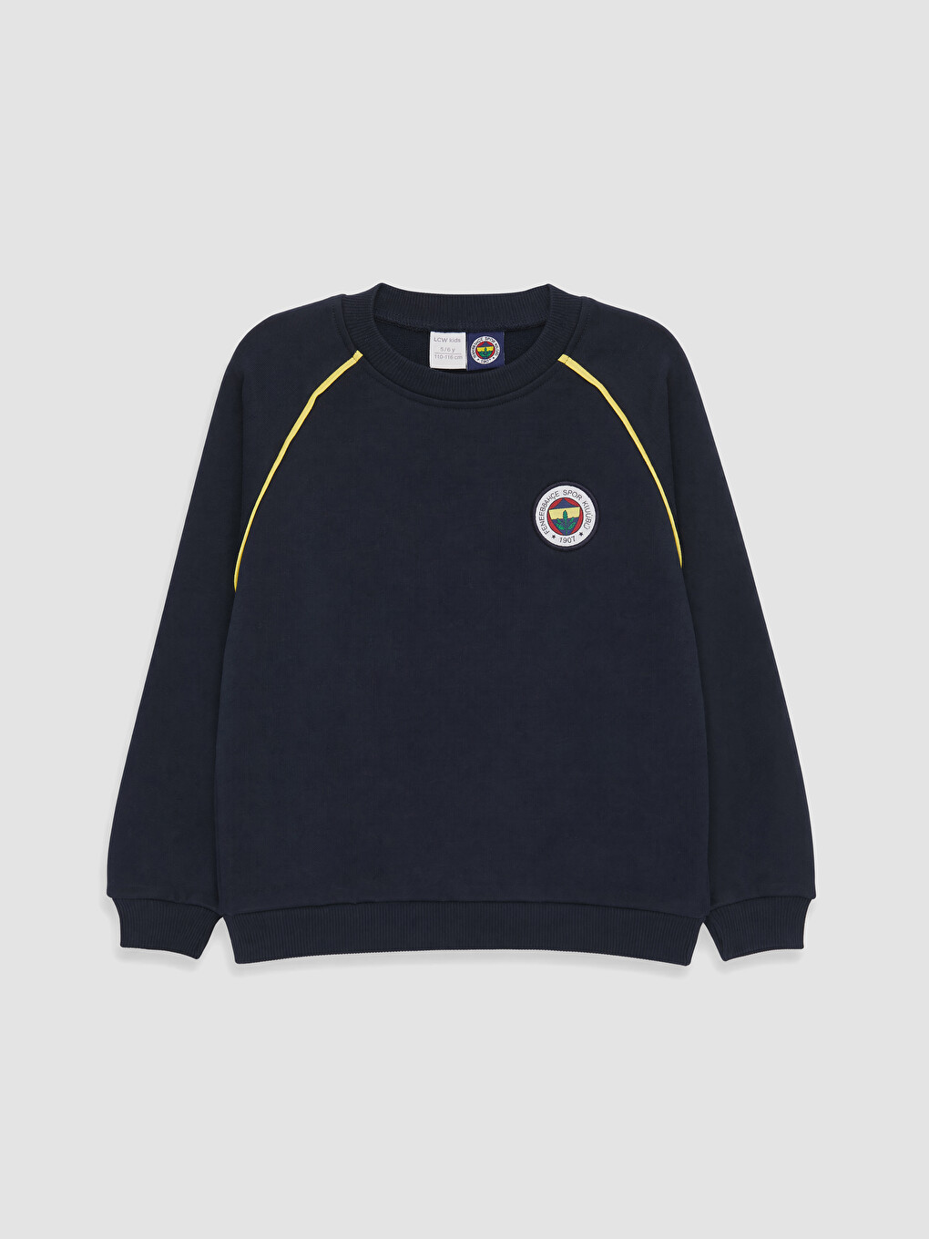 Lacivert Fenerbahçe Nakışlı Erkek Çocuk Sweatshirt
