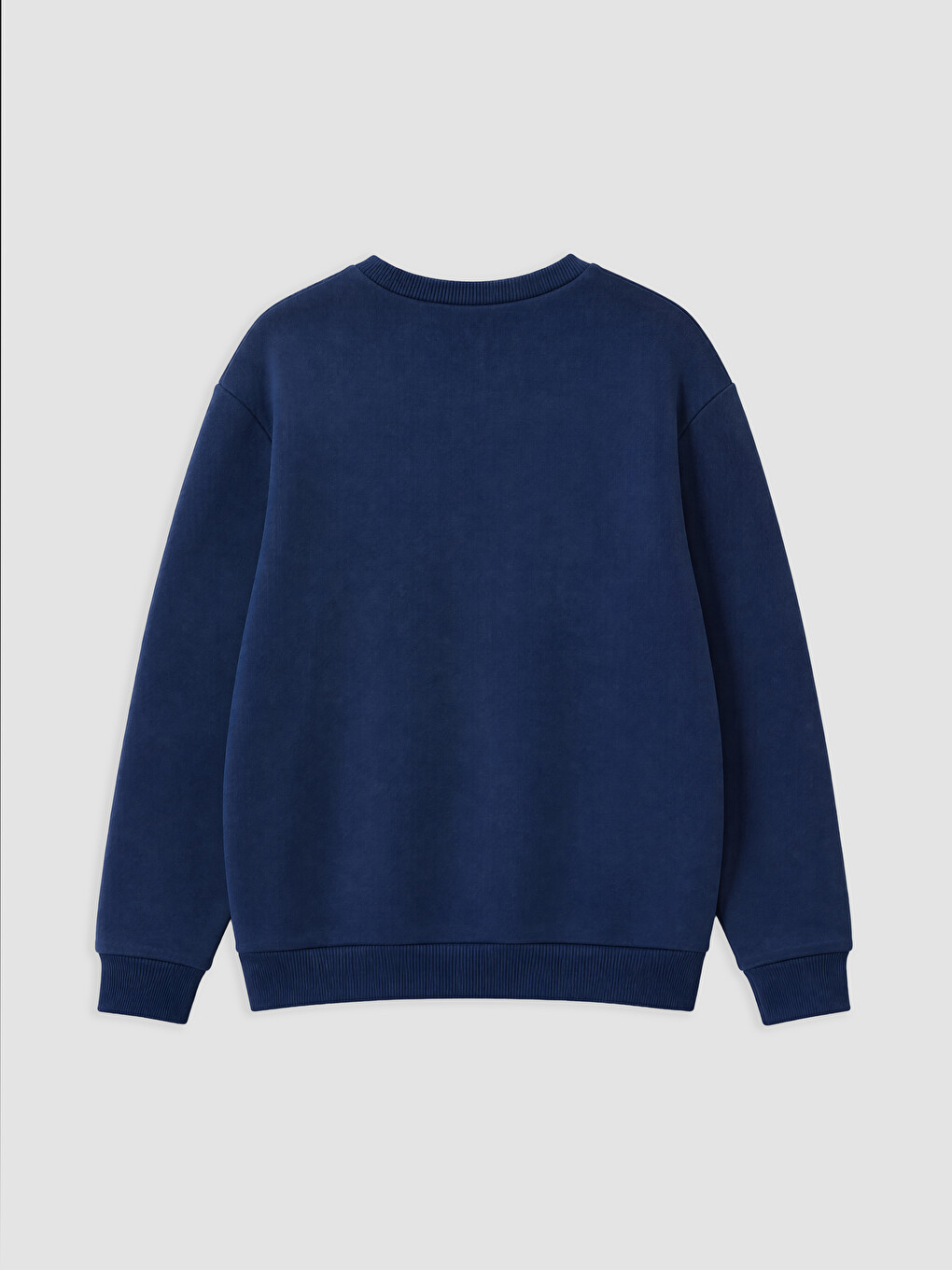 Lacivert Los Angeles Baskılı Erkek Çocuk Kalın Sweatshirt-1