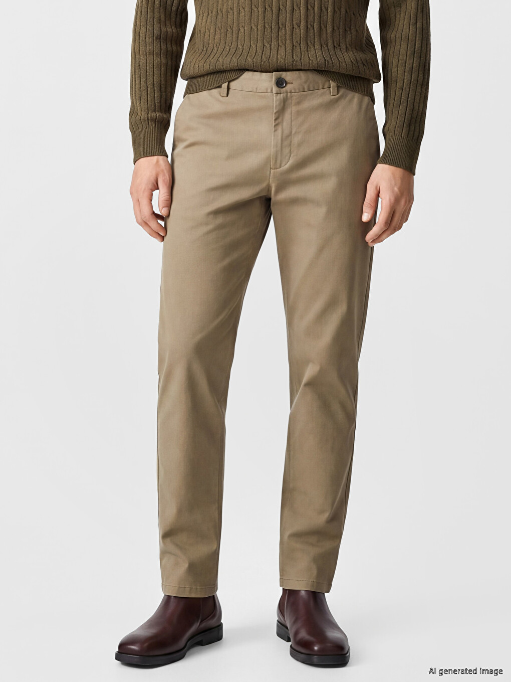 Regular Fit Men's Trousers-1