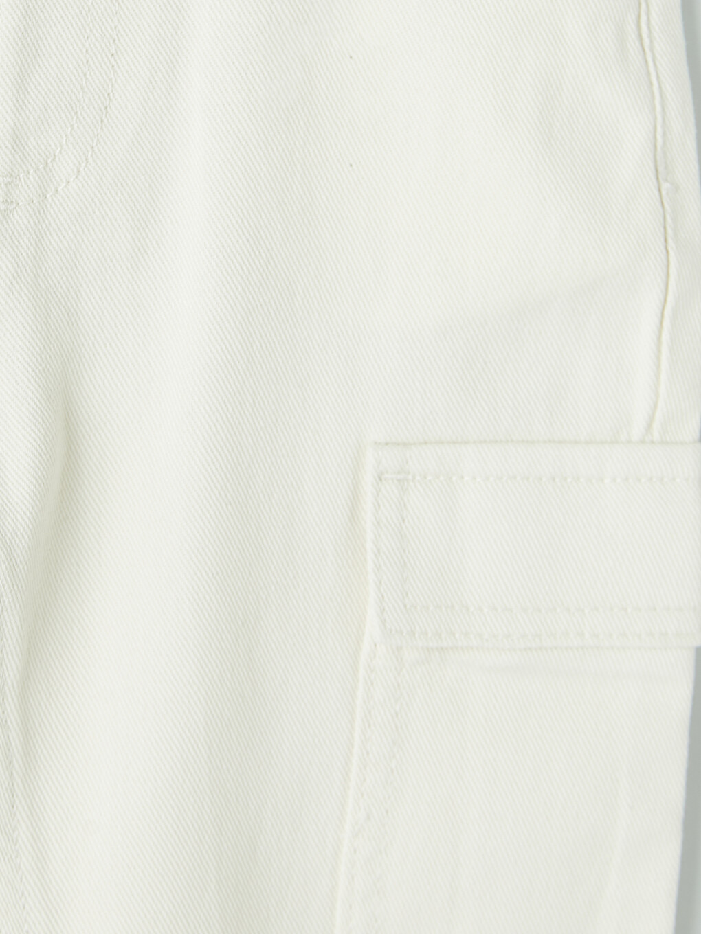 Boy Beige Cargo Trousers-2