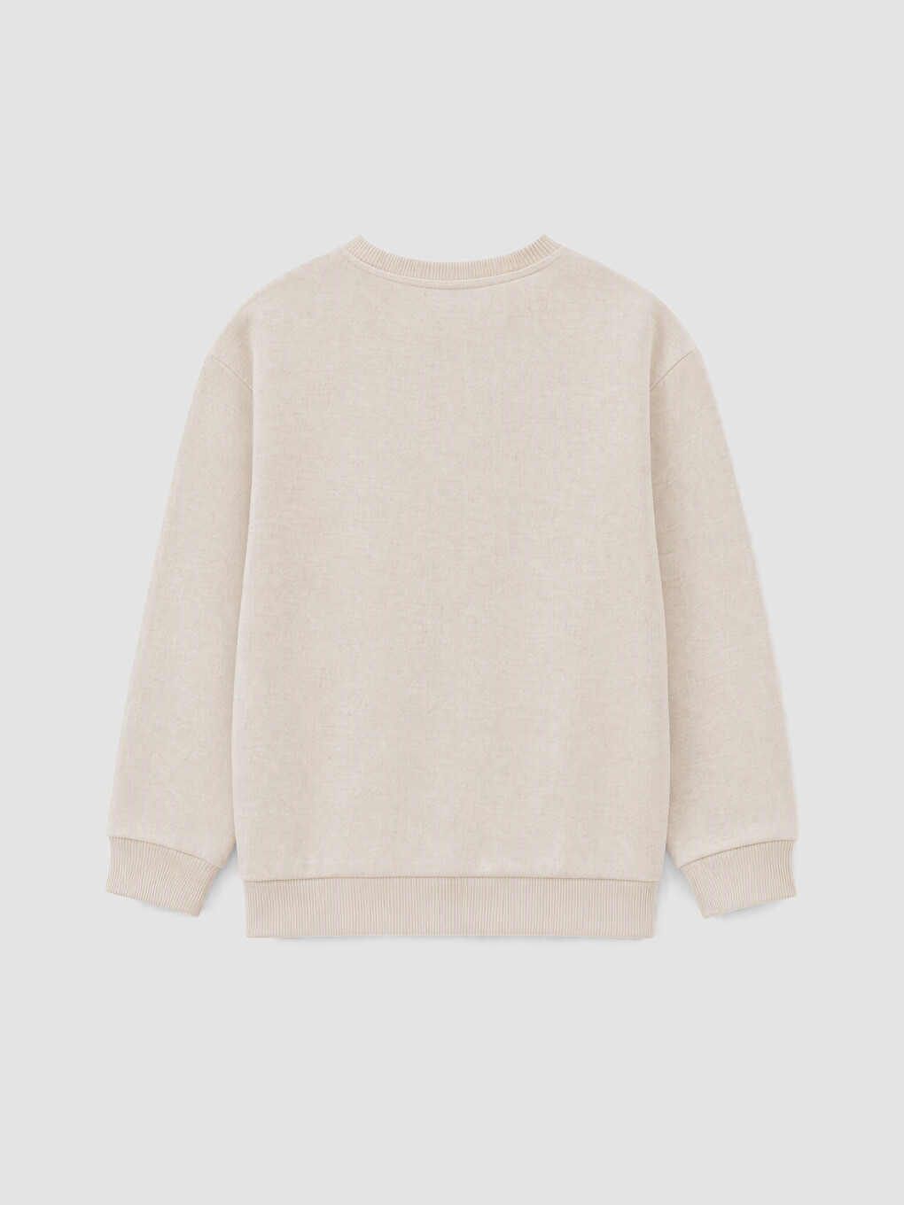Kahverengi Baskılı Erkek Çocuk Kalın Sweatshirt-7