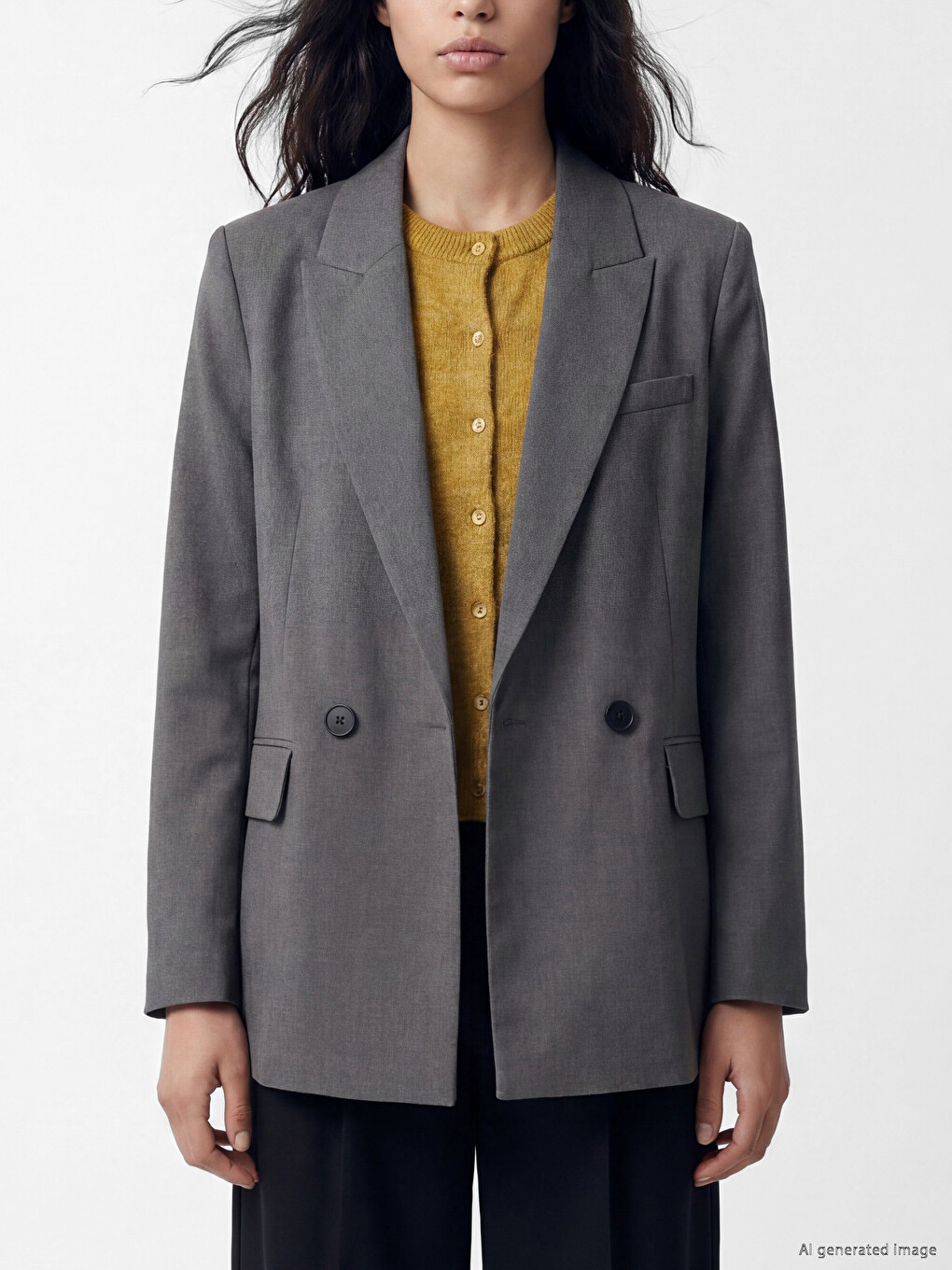 Woman Grey Jacket-2