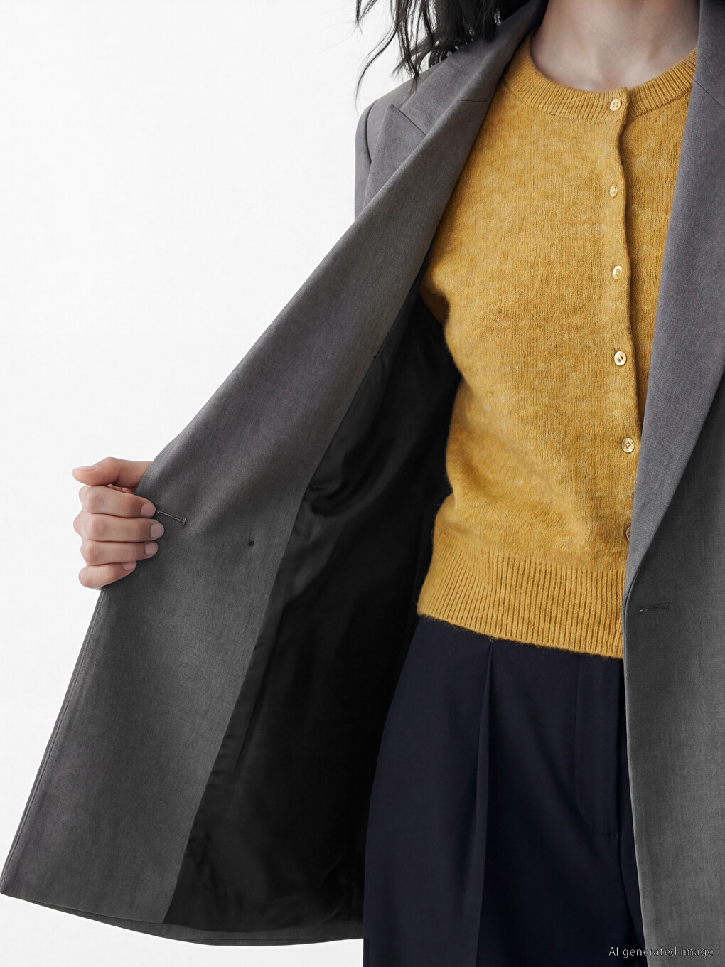 Woman Grey Jacket-3