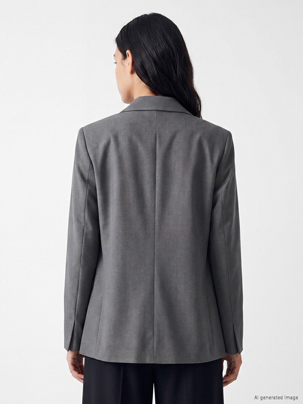 Woman Grey Jacket-4
