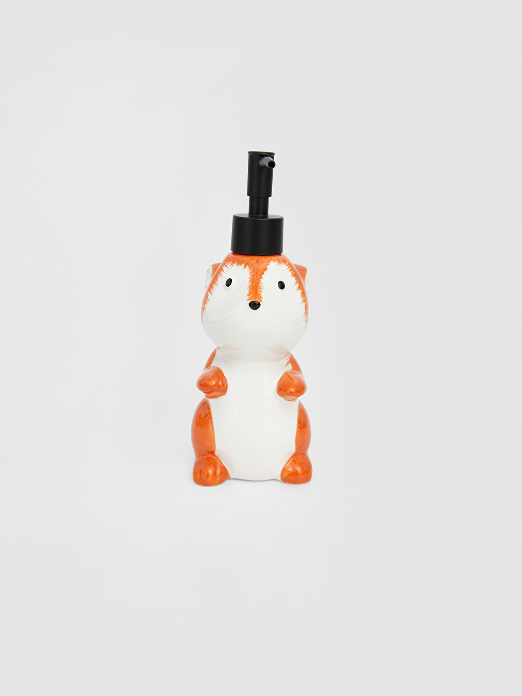 Animal Figured Ceramic Liquid Soap Dispenser 13 Cm-3