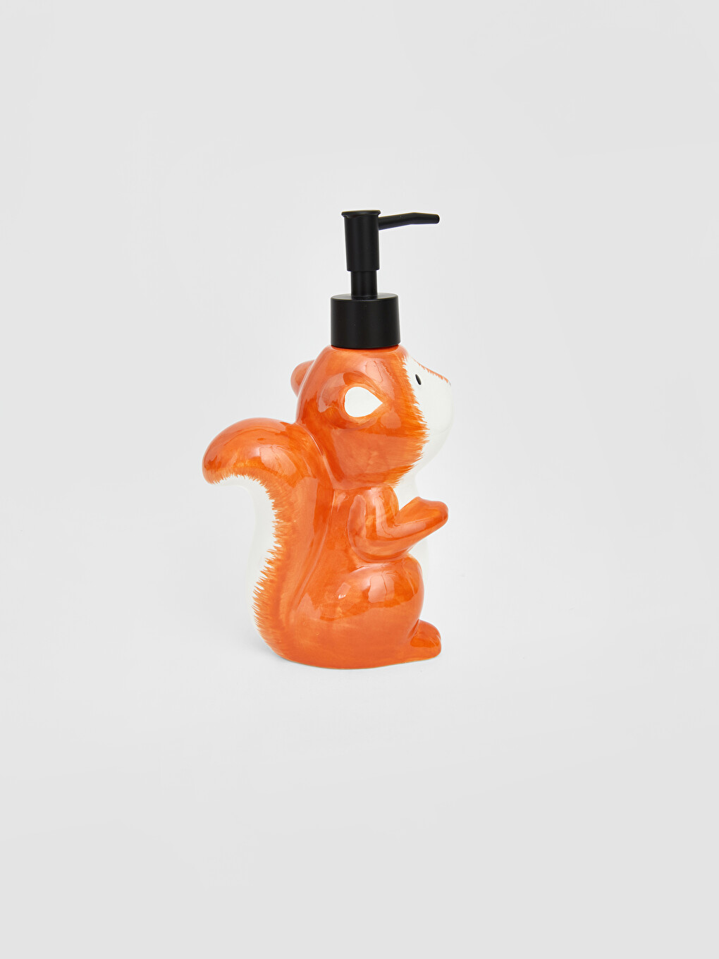 Animal Figured Ceramic Liquid Soap Dispenser 13 Cm-4