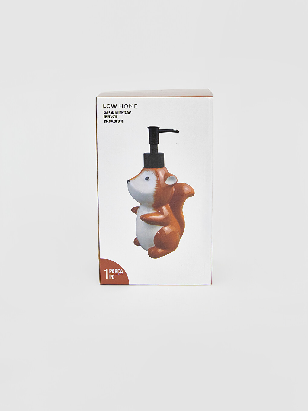 Animal Figured Ceramic Liquid Soap Dispenser 13 Cm-5