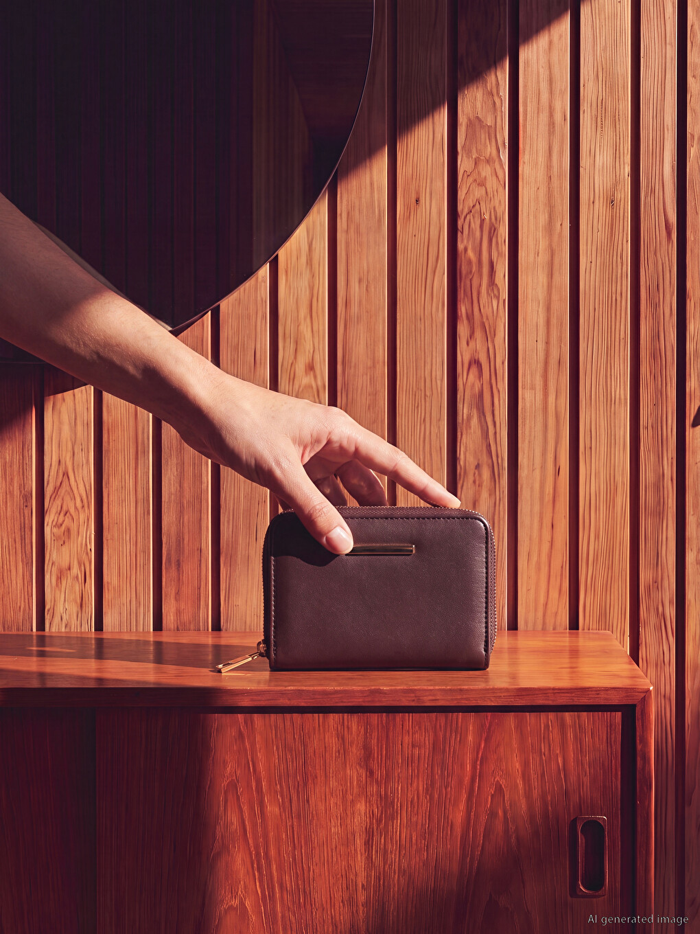 Faux Leather Women's Wallet