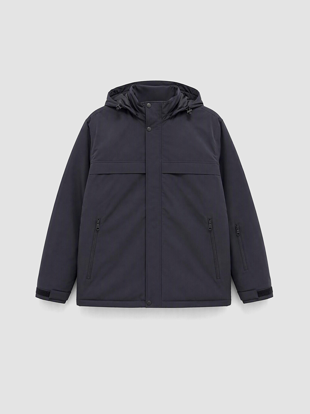 Man Navy Puffer Coat