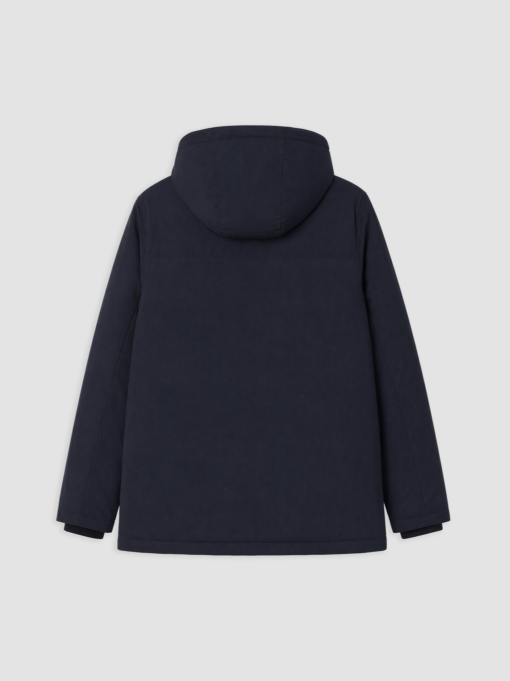 Lacivert Regular Fit Kapüşonlu Erkek Mont-4