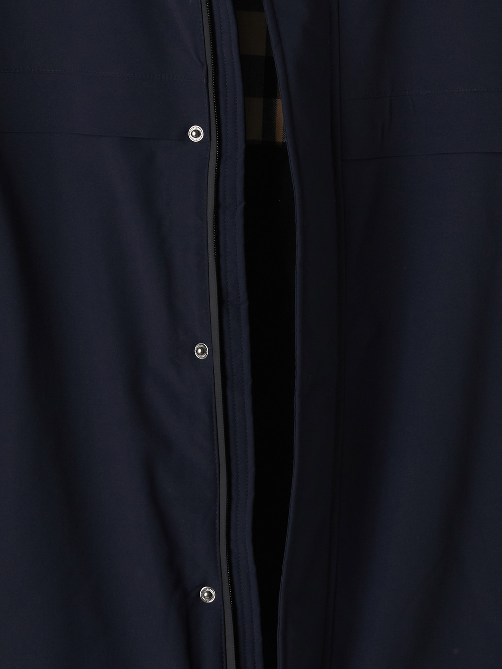 Lacivert Regular Fit Kapüşonlu Erkek Mont-6