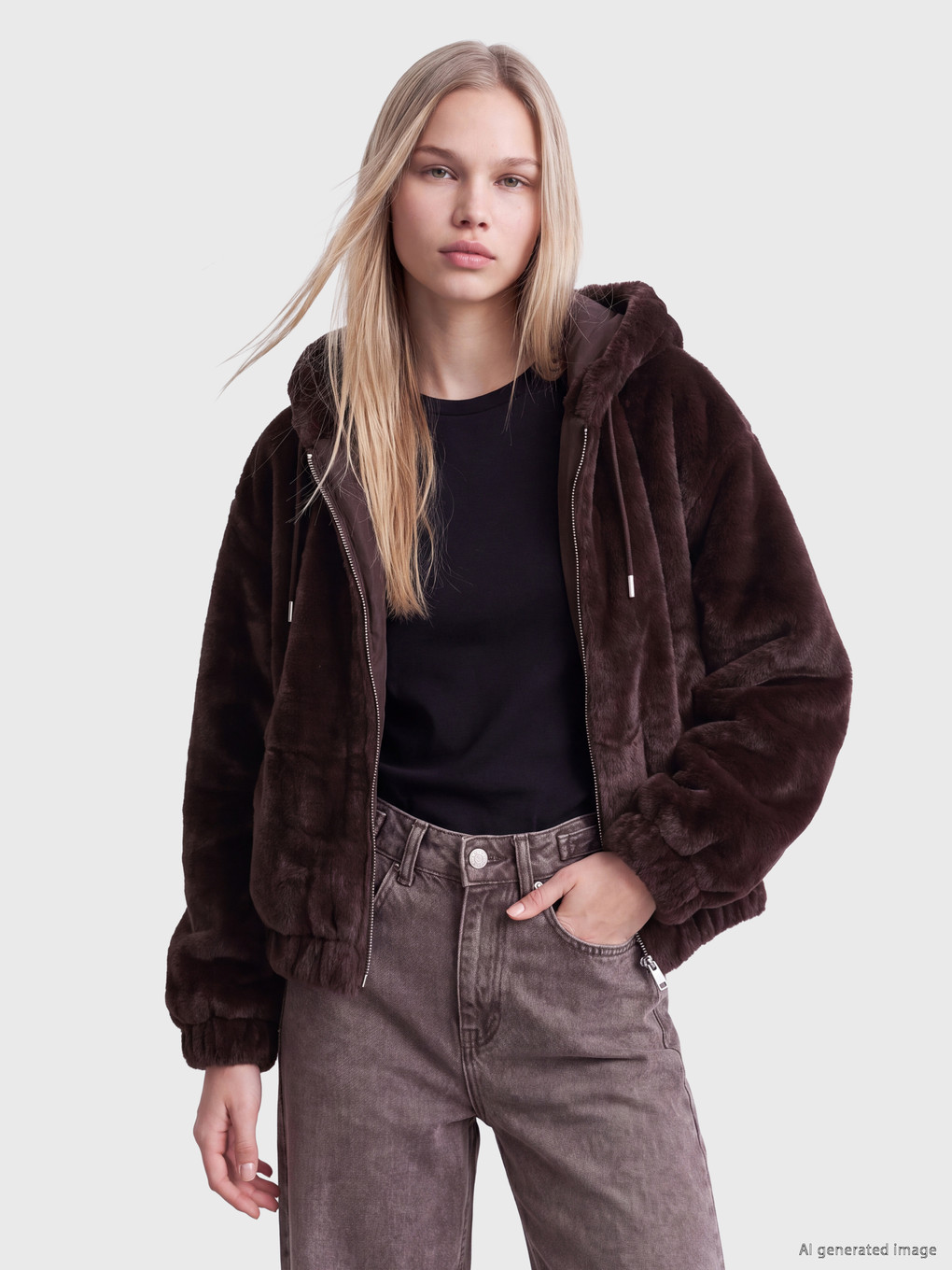 Hooded Women's Fur