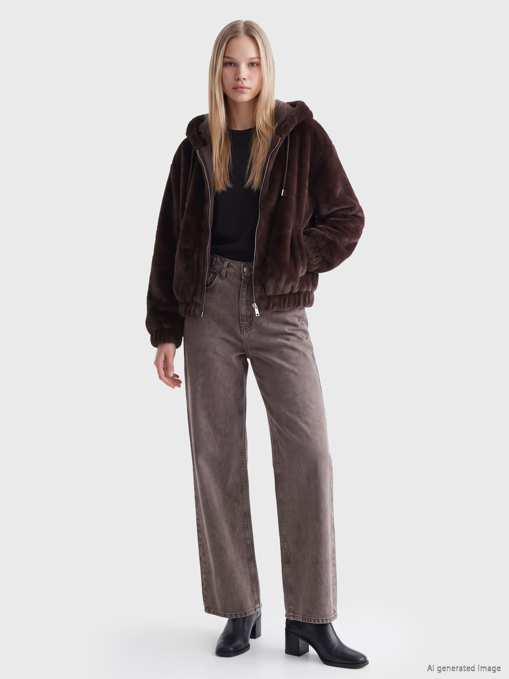 Hooded Women's Fur-1