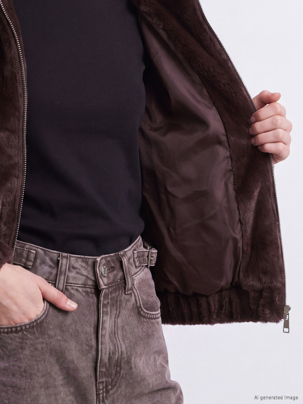 Hooded Women's Fur-3
