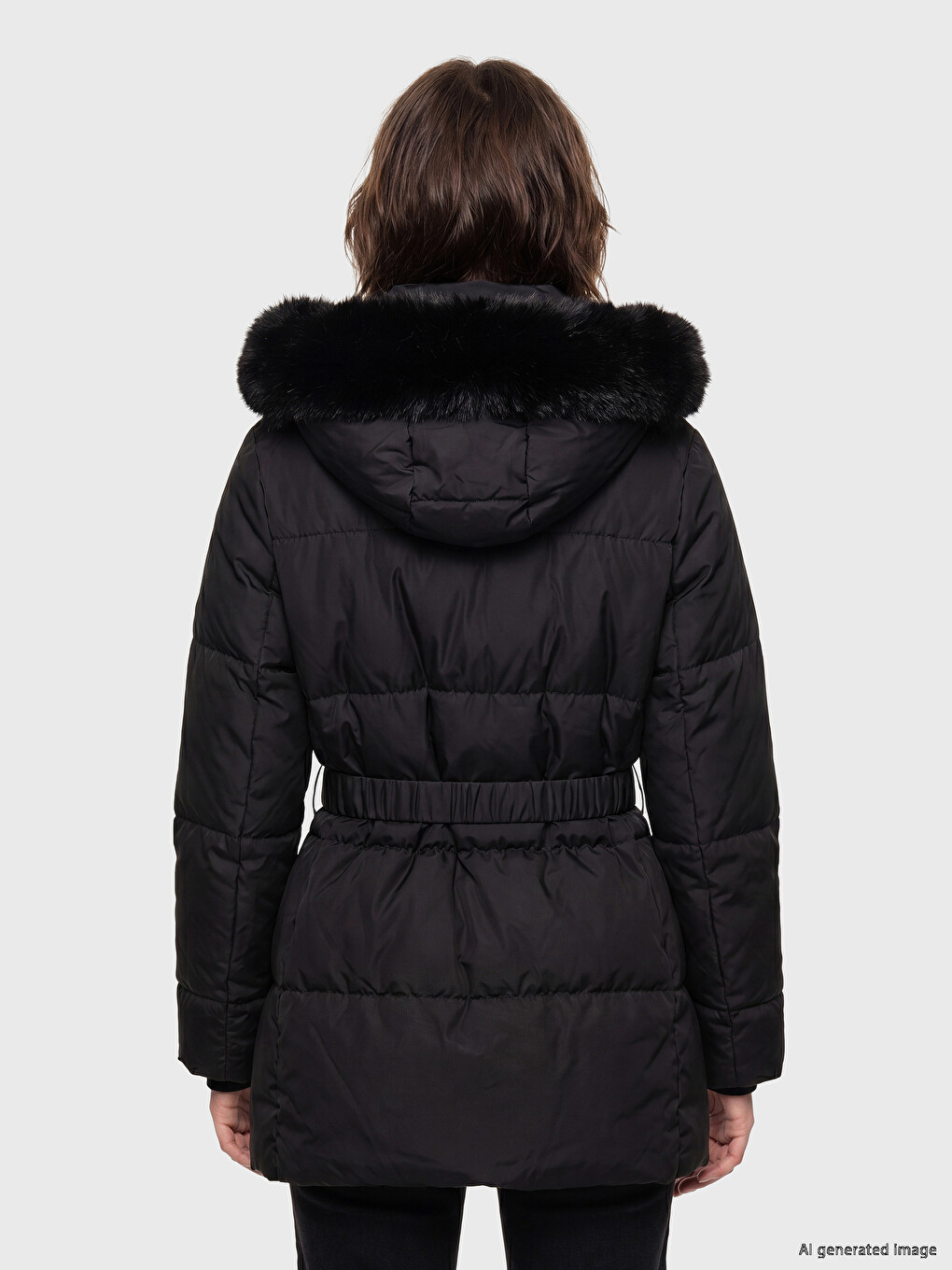 Femër E Zeze Pallto Puffer-3