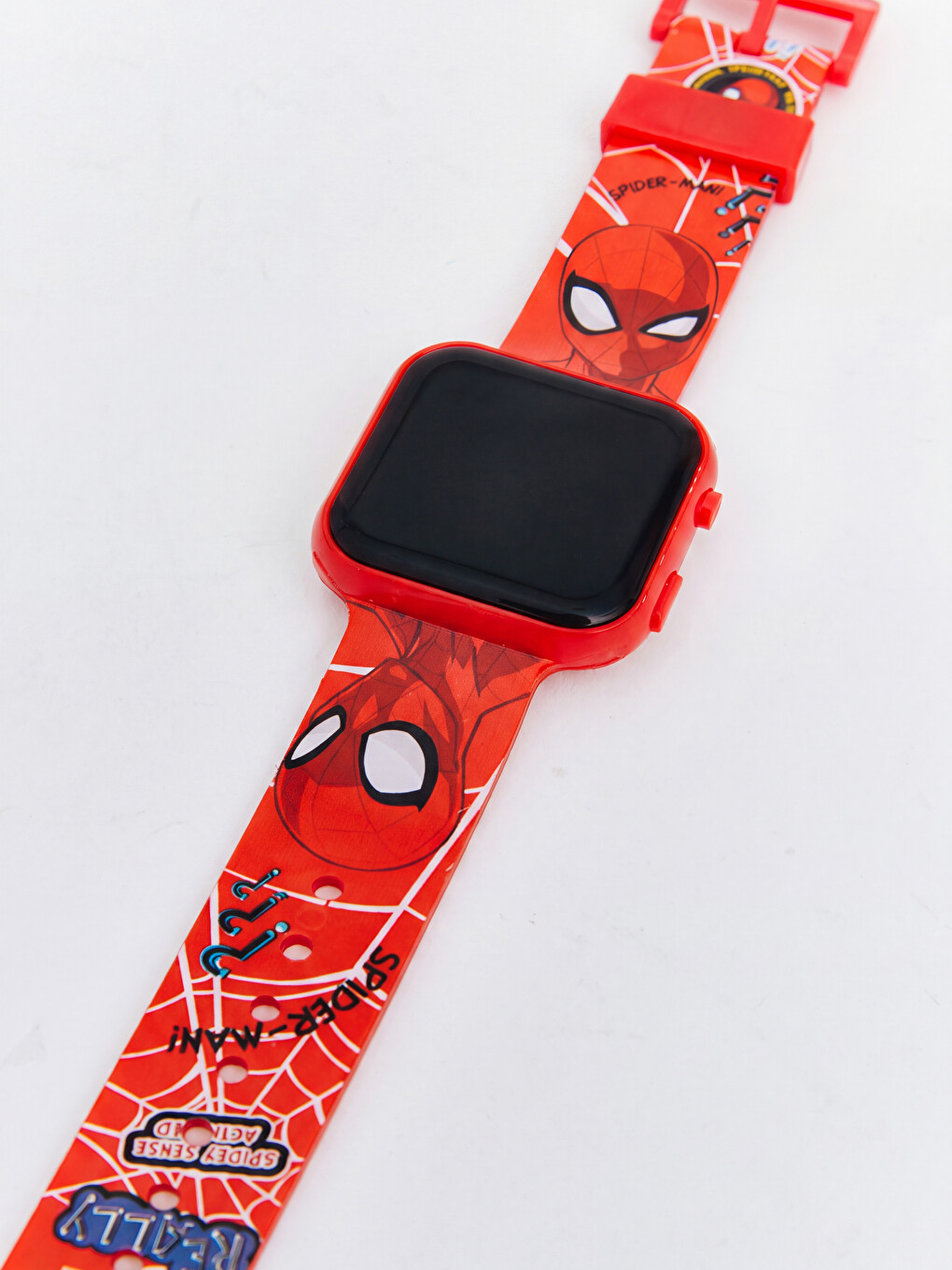 Spider-man Printed Boys Digital Wristwatch-1