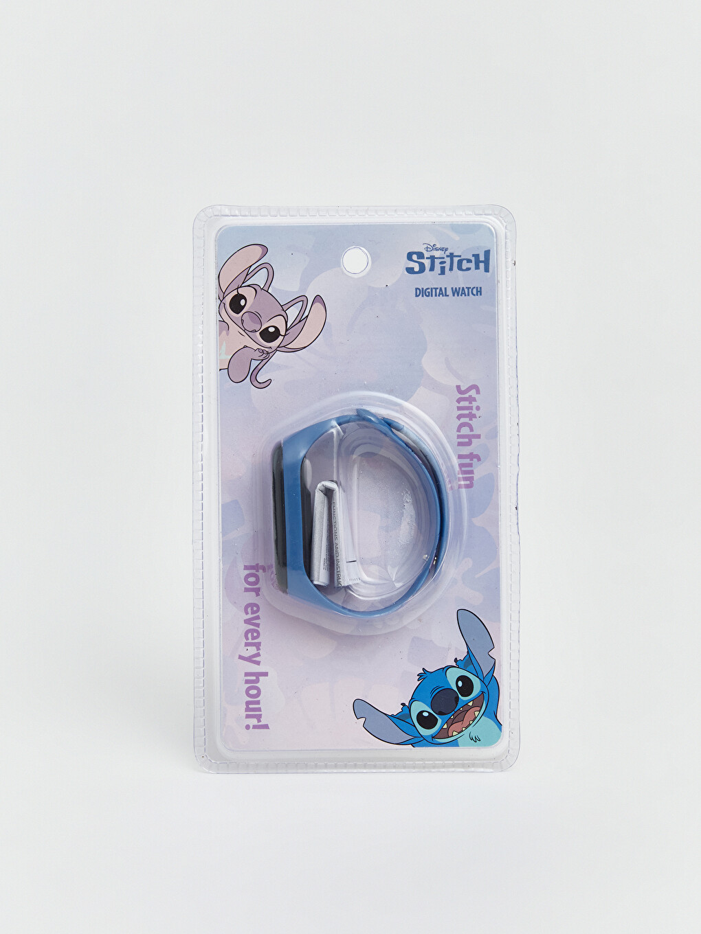 Karışık Stitch Baskılı Erkek Çocuk Dijital Kol Saati-2