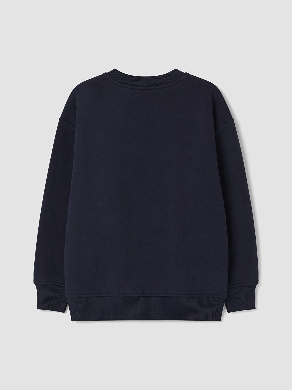 Lacivert Baskılı Erkek Çocuk Sweatshirt-2