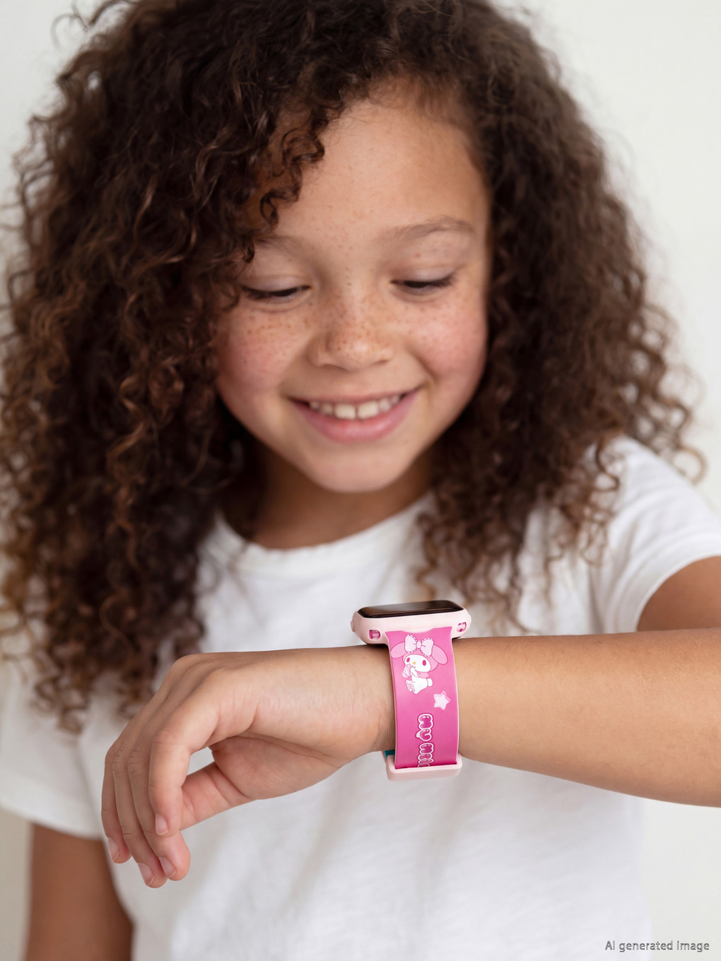 My Melody Printed Girls' Digital Watch-2