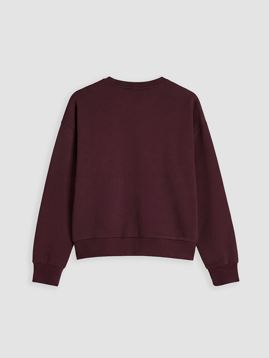 Femër Ngjyre Kumbull Sweatshirt-5
