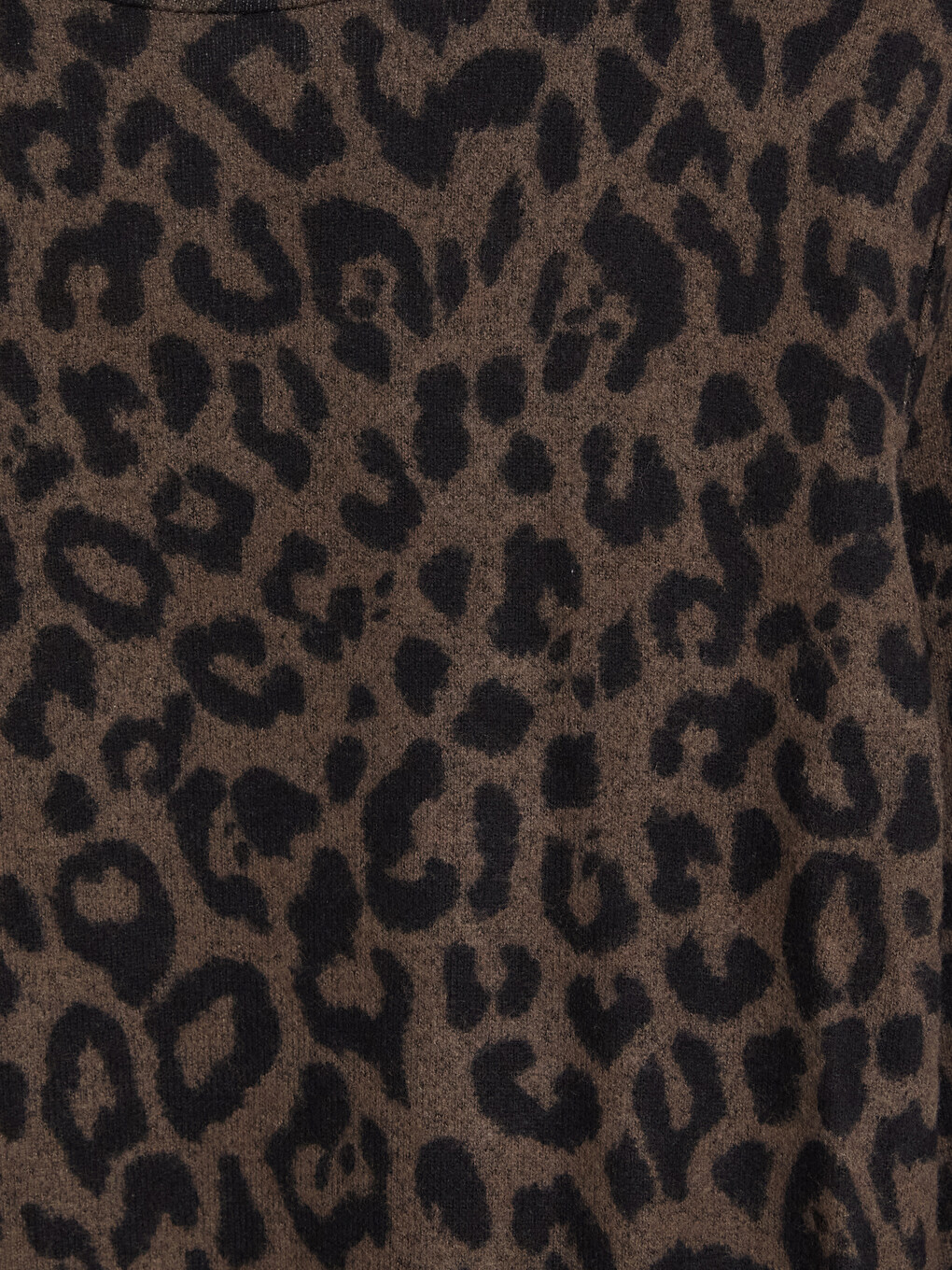 Kahverengi Leopar Desenli Kadın Body-5