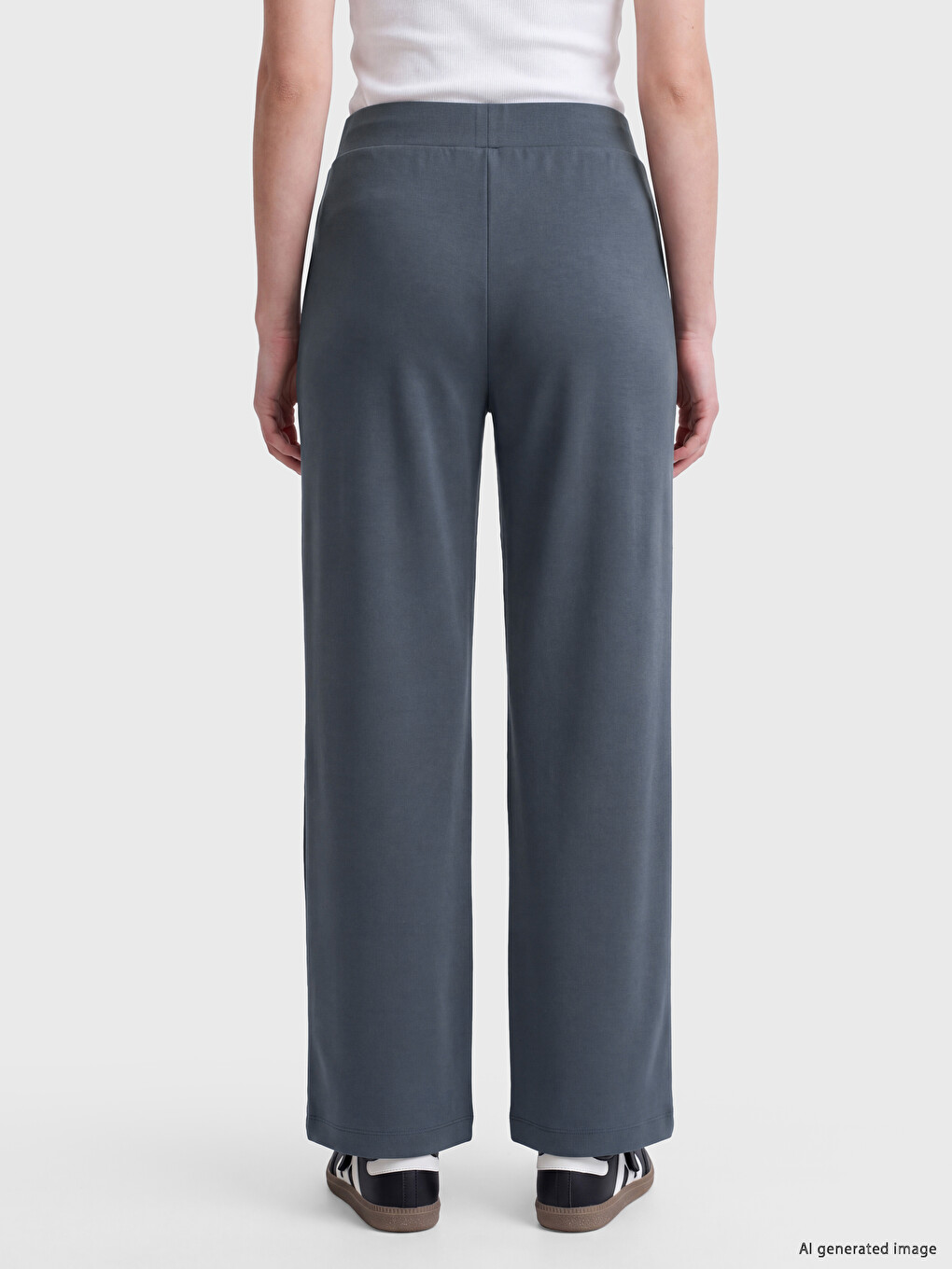 Elastic Waist Women's Sweatpants-3