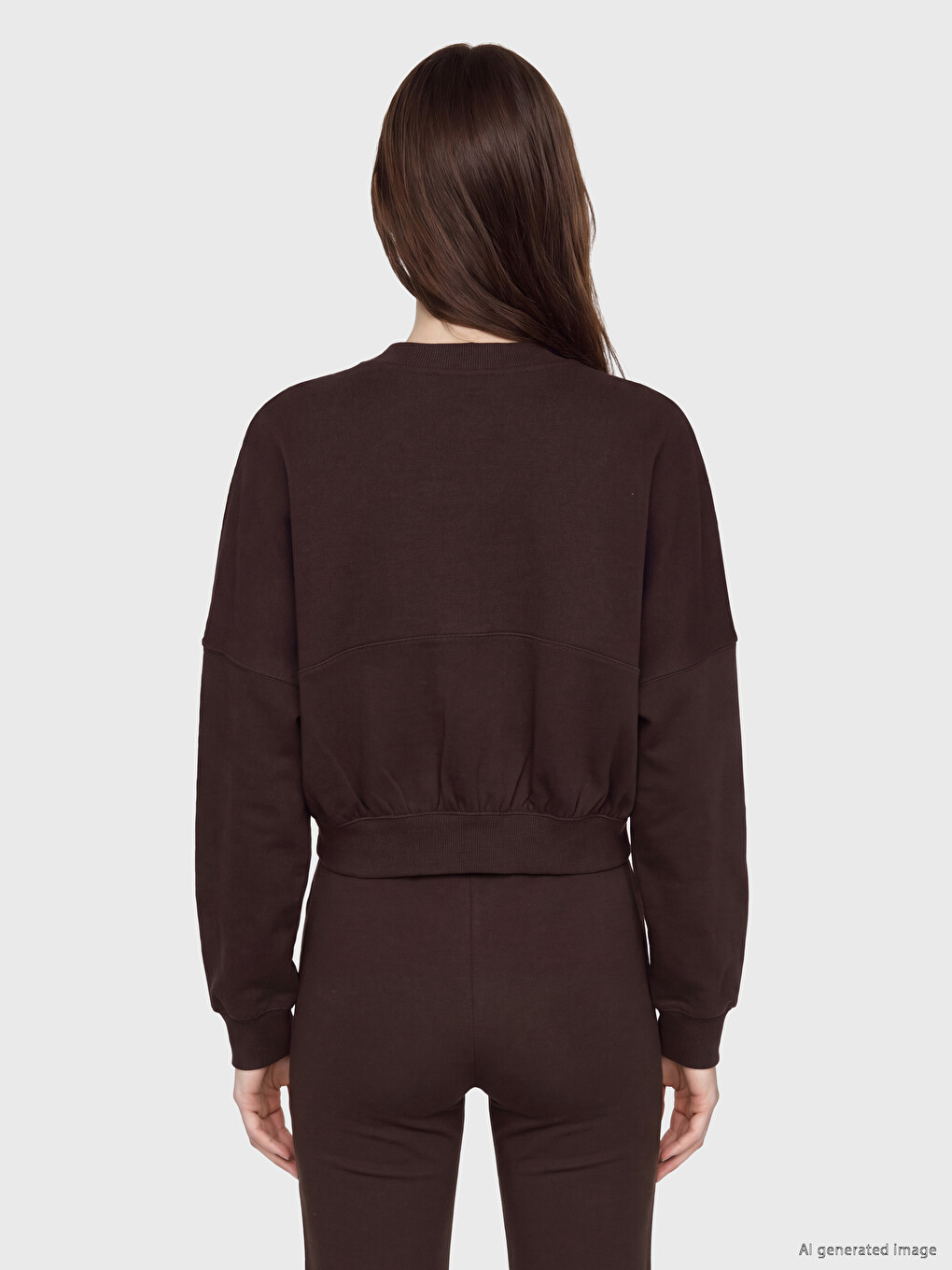 Oversize Women's Zip-up Sweatshirt-4