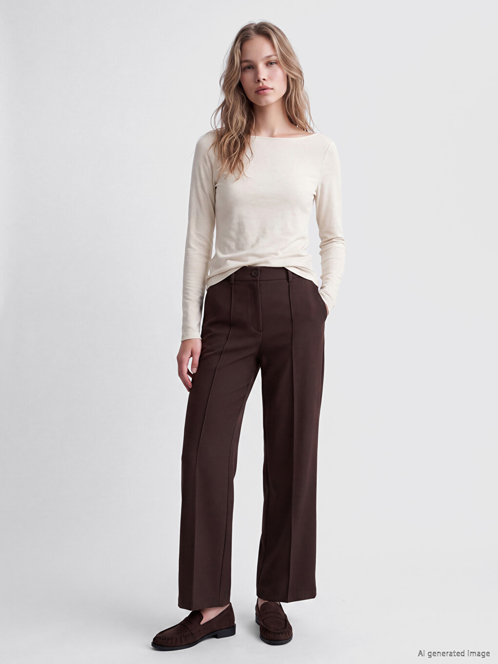 Slash Neck Women's Body-1