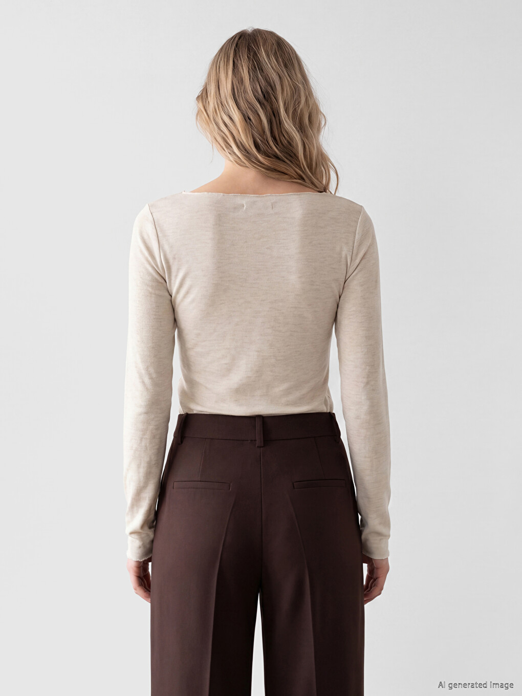 Slash Neck Women's Body-3