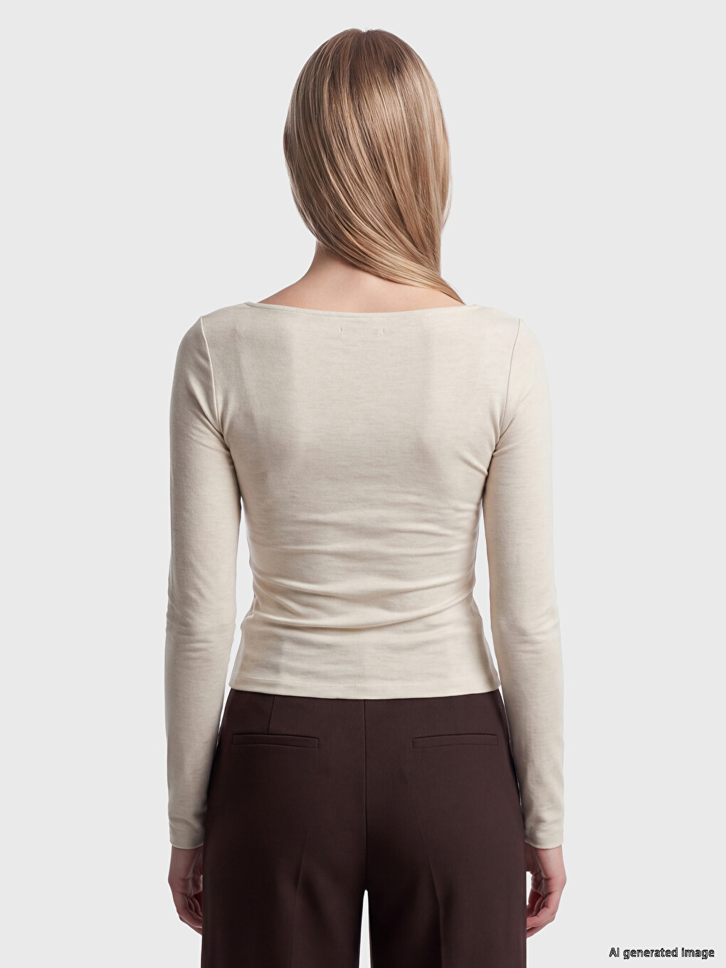 Slash Neck Women's Body-3