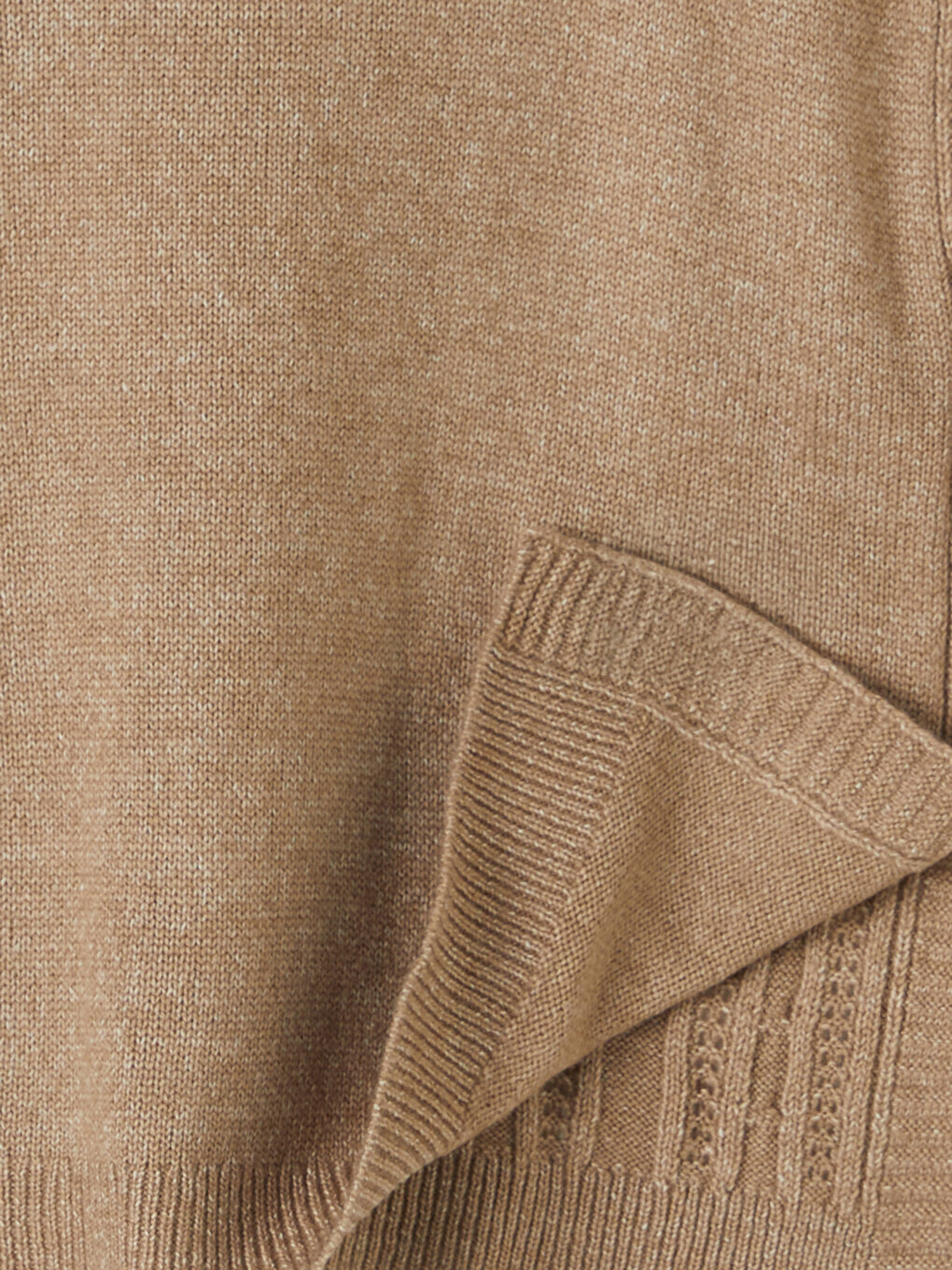 Woman Brown Sweater Vest-7
