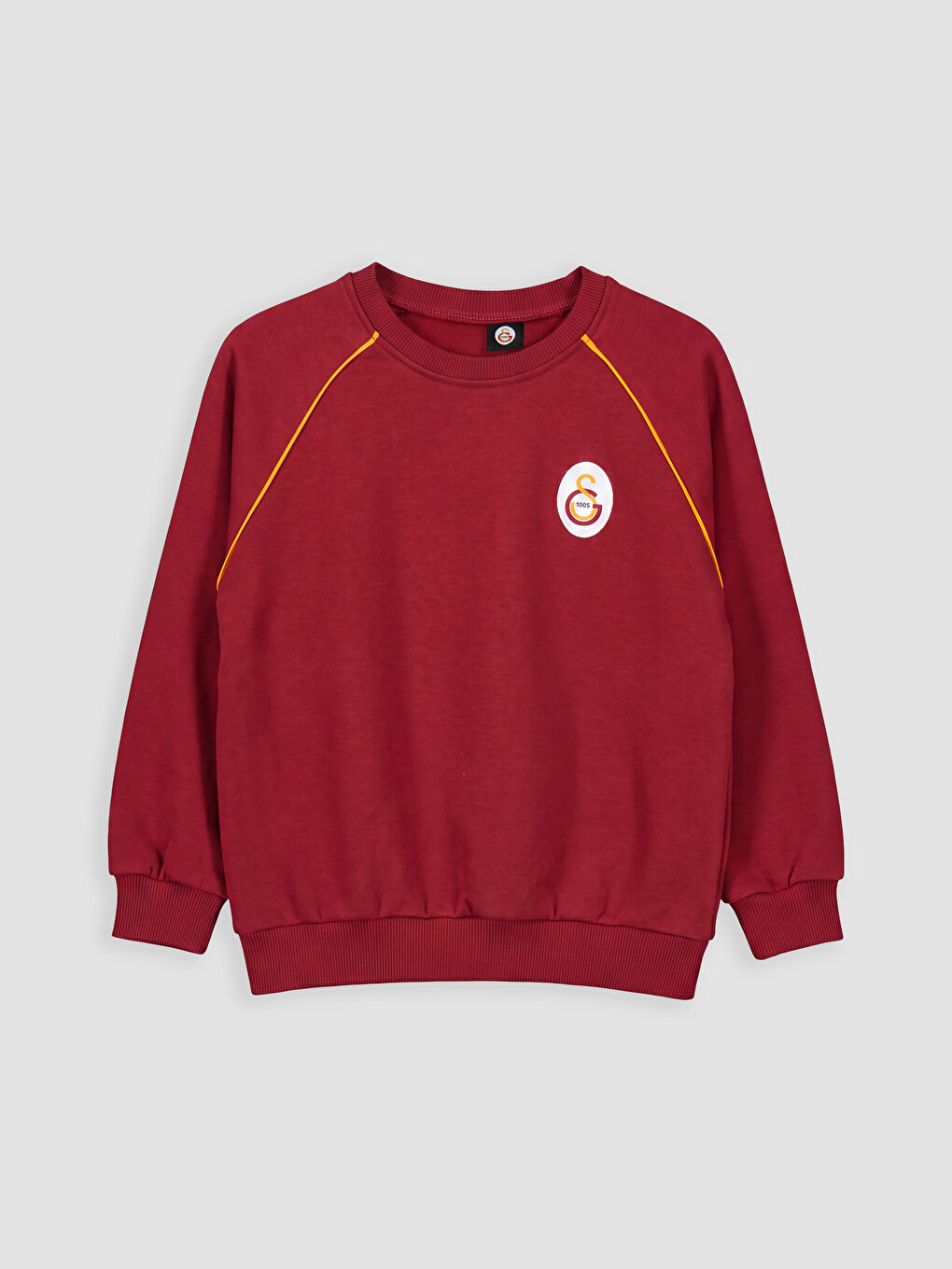 Kırmızı Galatasaray Nakışlı Erkek Çocuk Sweatshirt