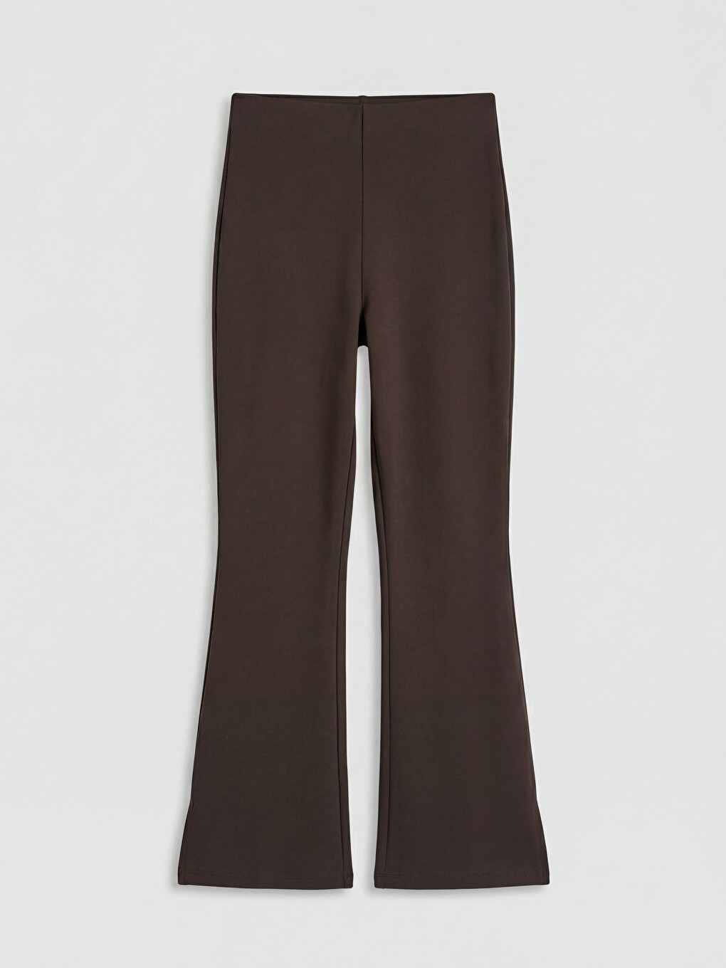 High Waisted Flare Women's Trousers-4