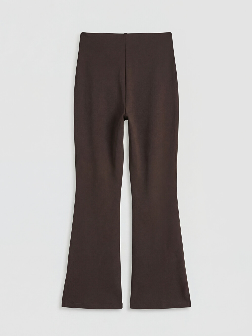High Waisted Flare Women's Trousers-5