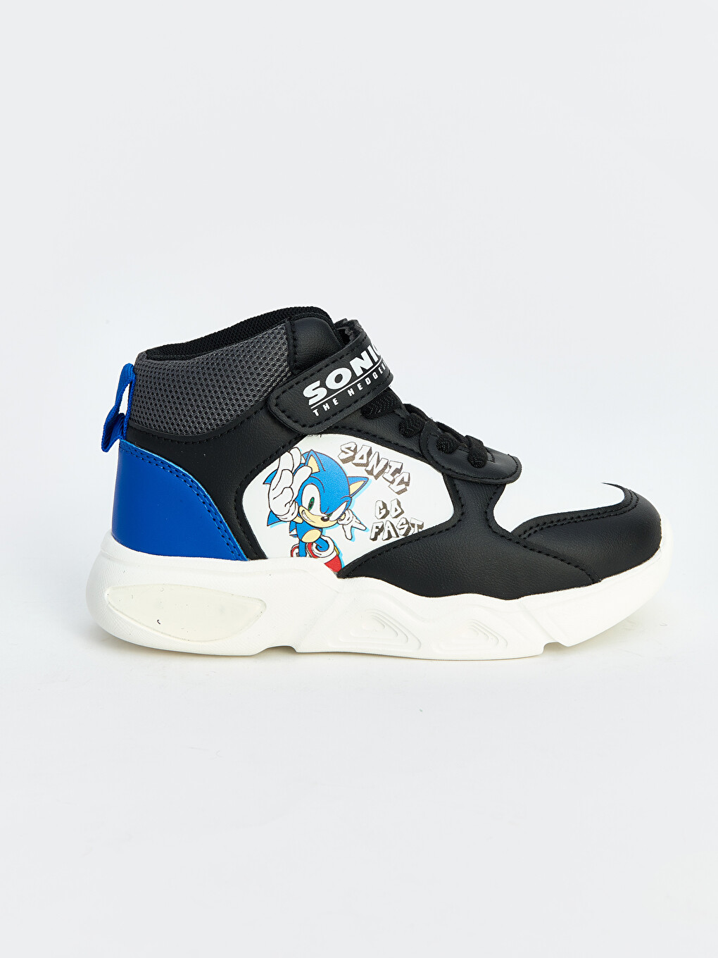 Sonic Printed Boys' Ankle Sneaker-2
