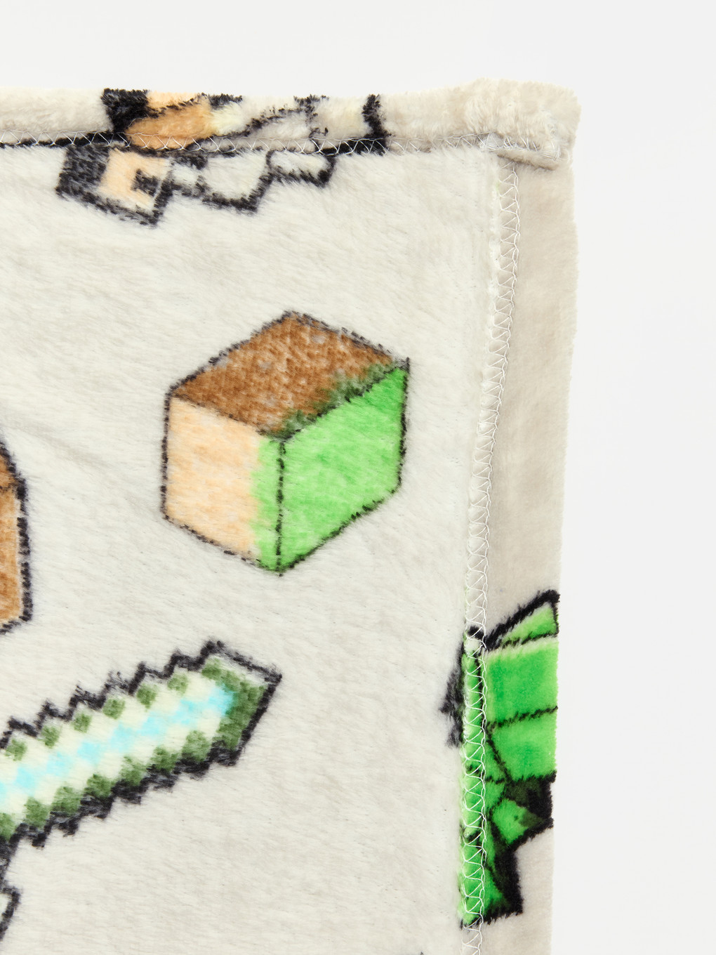Karışık Minecraft Baskılı Tv Battaniyesi 100x150 Cm-4