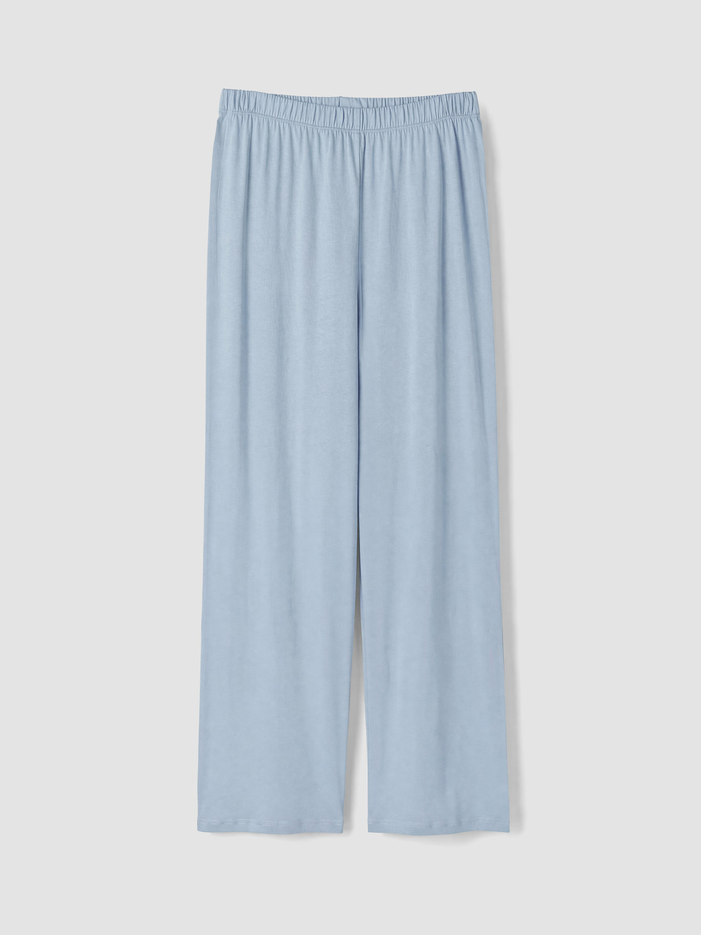 Mavi Beli Lastikli Kadın Pijama Altı