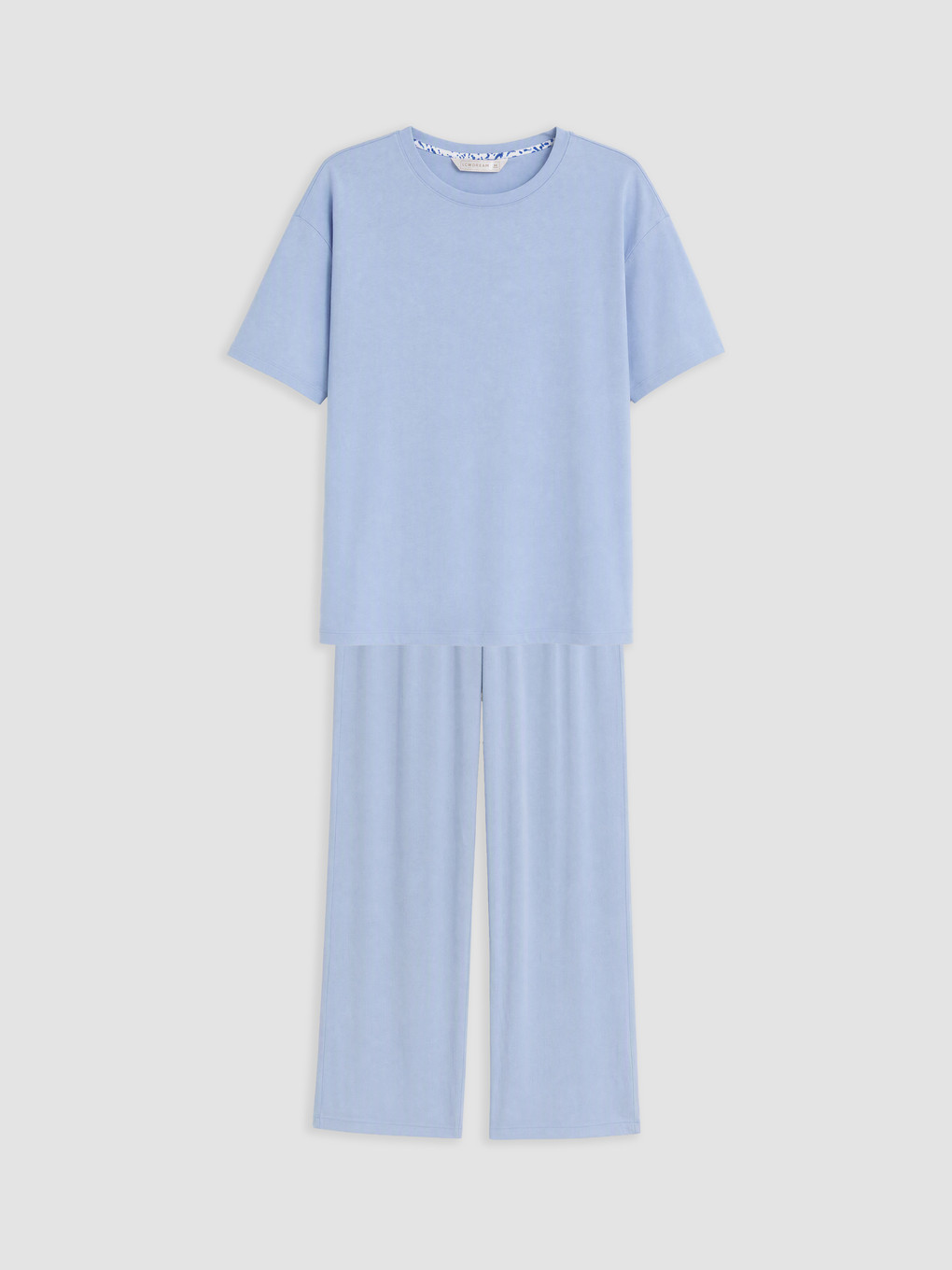 Mavi Bisiklet Yaka Kadın Pijama Takım-4