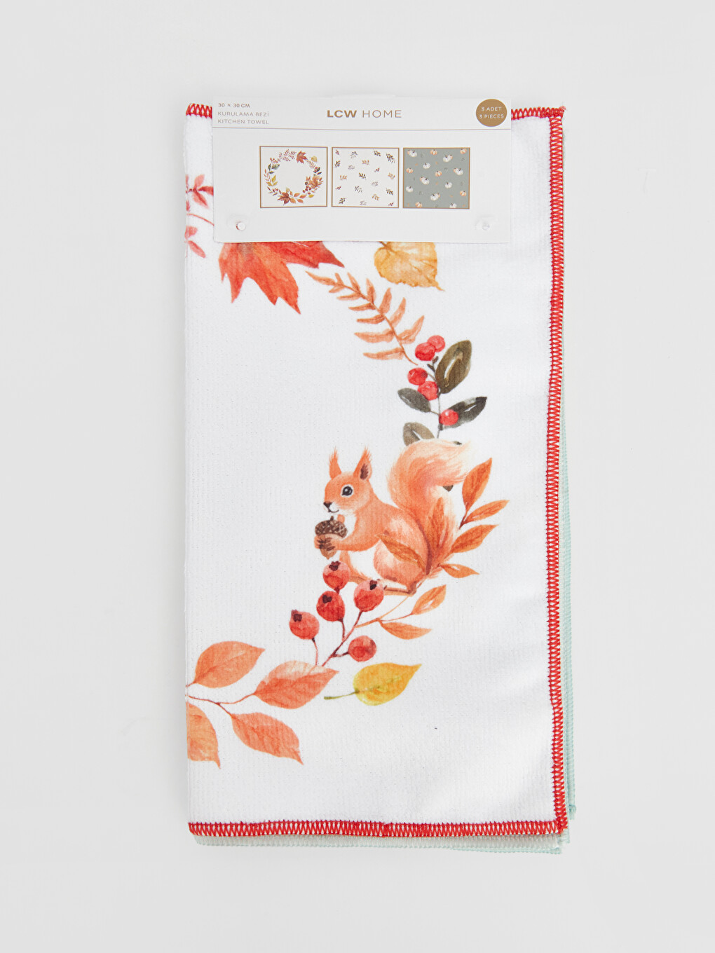Tea Towel 3-piece 30x30 Cm-2