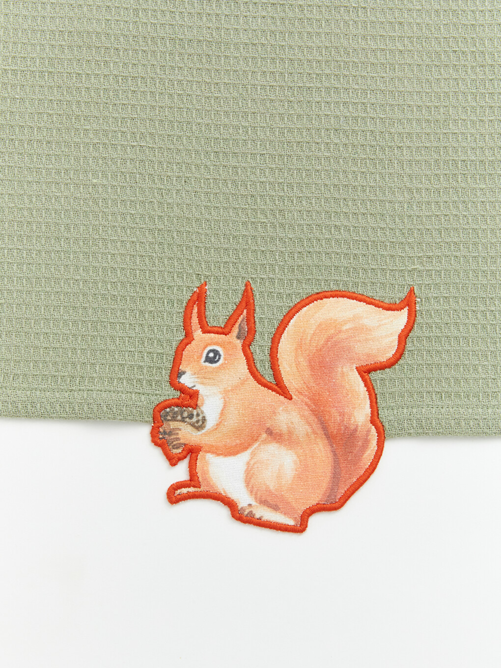 Squirrel Embroidered Tea Towel 2 Pack 40x60 Cm-6