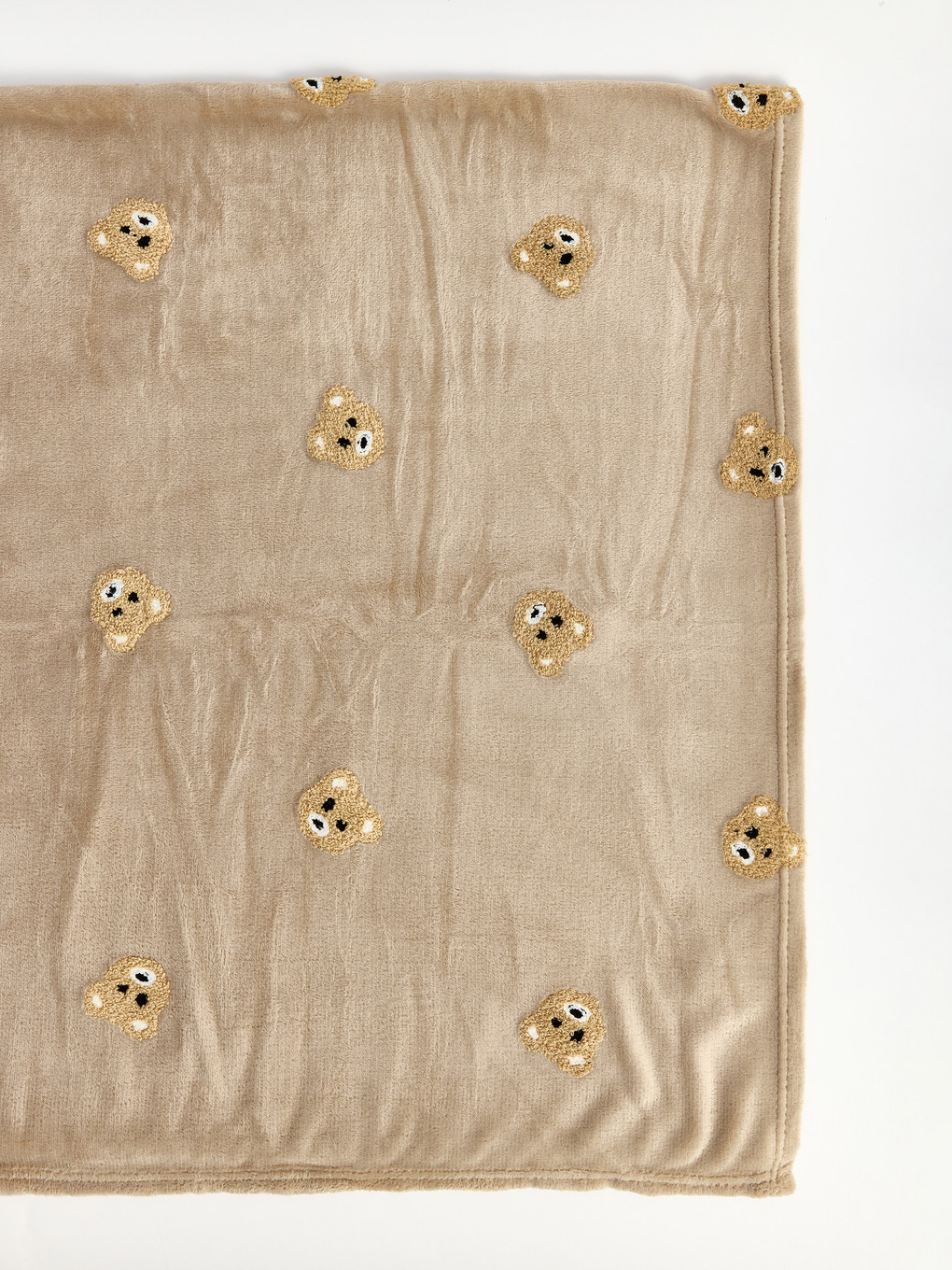Teddy Bear Өрнекті Жұмсақ Текстуралы Тв Көрпеше 100x150 См-2