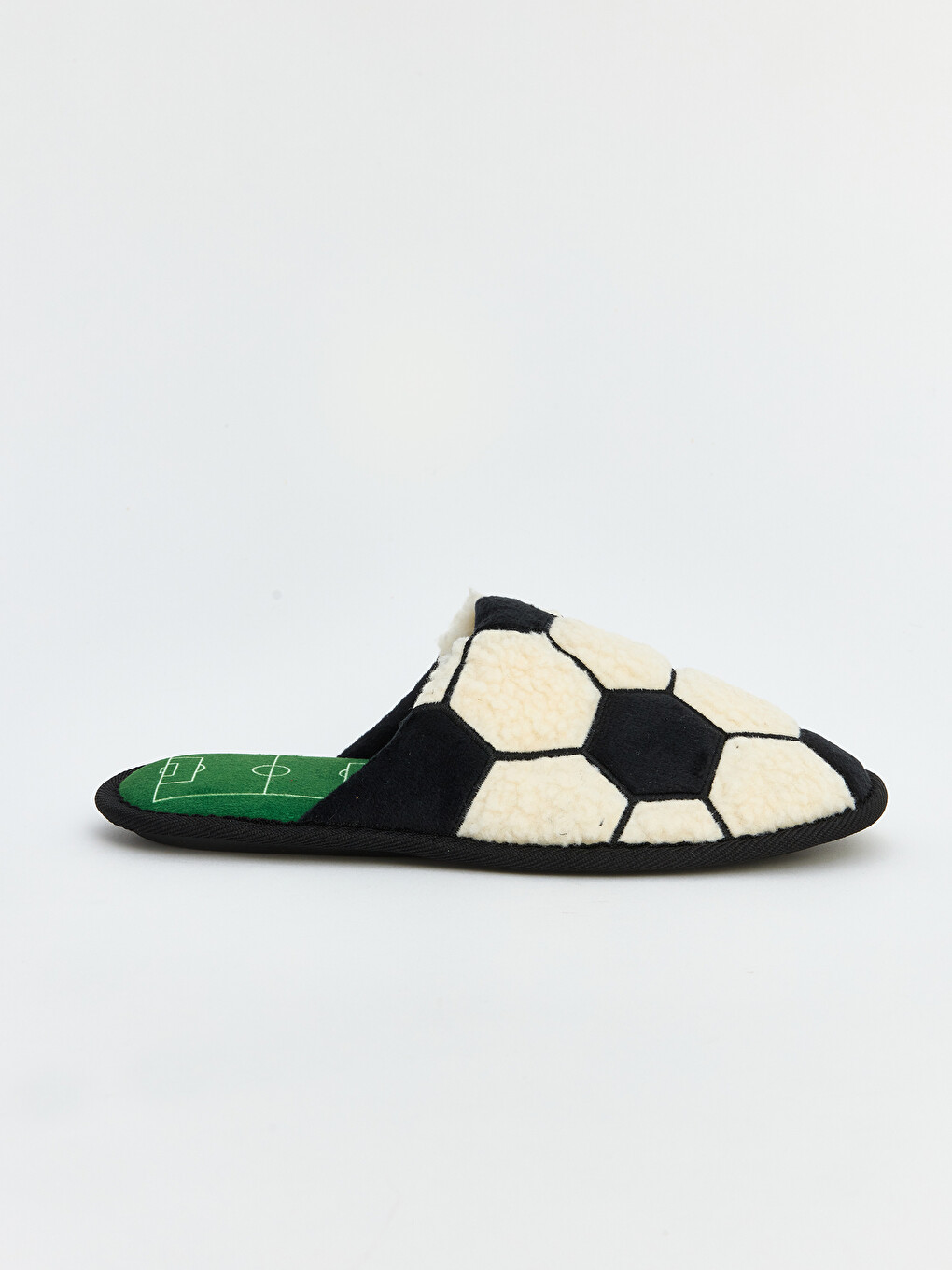 Patterned Boys' Plush Home Slipper-1