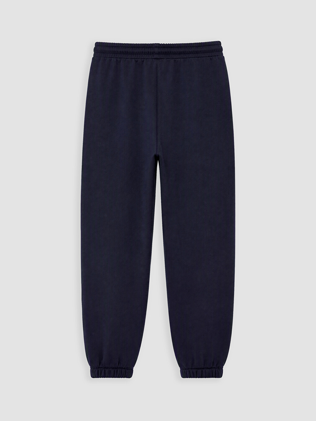 Lacivert Beli Lastikli Erkek Çocuk Jogger Eşofman Altı-3